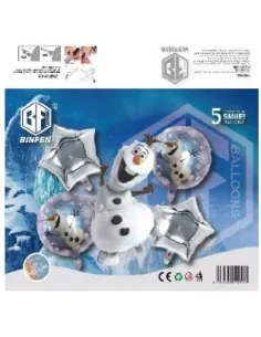 SET DE GLOBOS SWH FROZEN 5PZS 73J3A-41