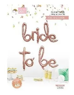 SET DE GLOBOS SWH BRIDE TO BE 65J5A-40