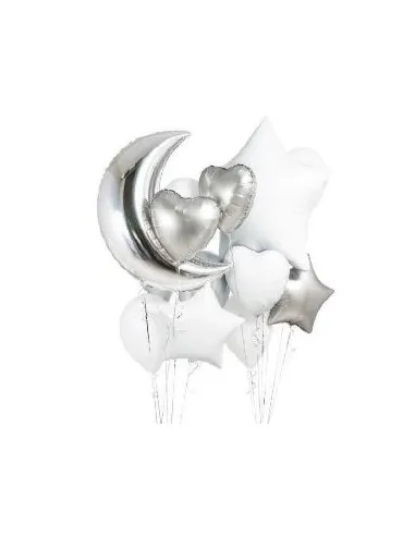 SET DE GLOBOS SWH LUNA/CORAZON/ESTRELLA 73J3A-24