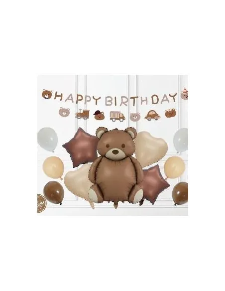 SET DE GLOBOS SWH OSO HAPPY BIRTHDAY 73J3A-23