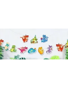 SET DE GLOBOS SWH BANDERIN ANIMALES 73JZA-8