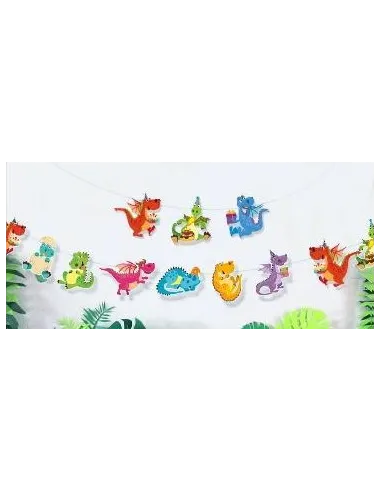 SET DE GLOBOS SWH BANDERIN ANIMALES 73JZA-8