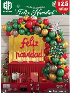 SET DE GLOBOS RA NAV. 125 PZS