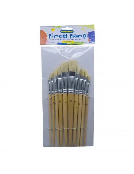 SET PINCELES PASSOLA PLANO DEL 2 AL 20