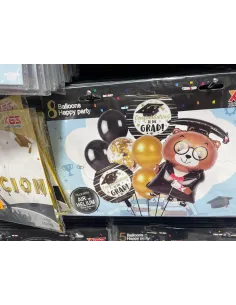 SET RA GLOBO GRADUACION V/MODELOS X5