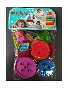 BOTONES DIDACTICOS P/ENSERTAR 24PCS JP-247