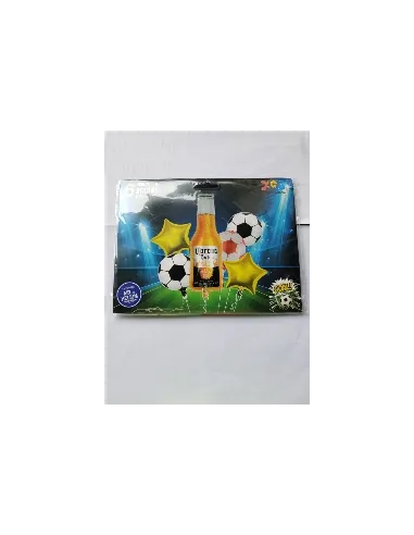 SET GLOBOS RA FUTBOL/CORONA 6PCS SEC003