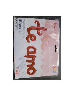 SET GLOBO RA PALABRA TE AMO V/MODELOS