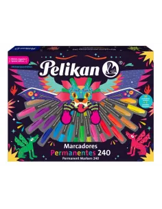 SET PELIKAN MARCADORES PERM 240 36PCS