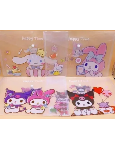 SOBRE RA P/DOCUMENTOS SANRIO/DISNEY A4 V/MODELOR REF 6016