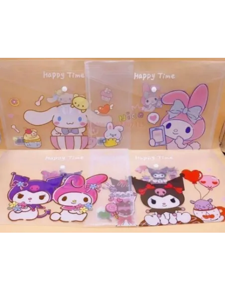 SOBRE RA P/DOCUMENTOS SANRIO/DISNEY A4 V/MODELOR REF 6016