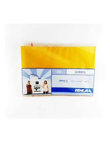 SOBRE IDEAL MANILA BOND F-1 75GR X 10
