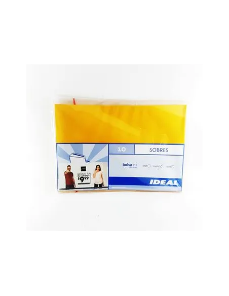 SOBRE IDEAL MANILA BOND F-1 75GR X 10