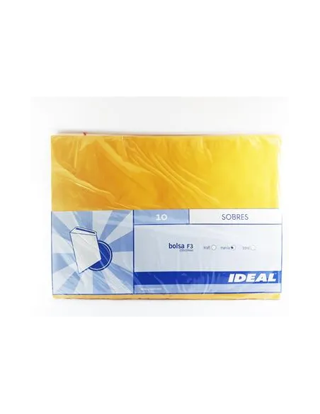 SOBRE IDEAL MANILA F-3 75GR X 10