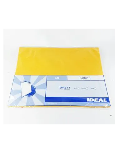 SOBRE IDEAL MANILA F-4 75GR X 10