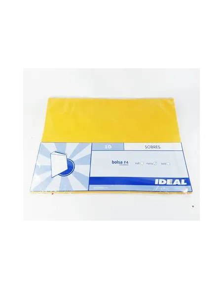 SOBRE IDEAL MANILA F-4 75GR X 10