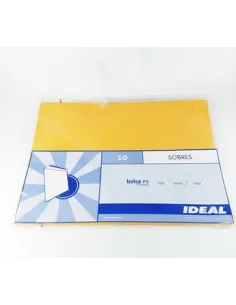 SOBRE IDEAL MANILA F-5 75GR X 10