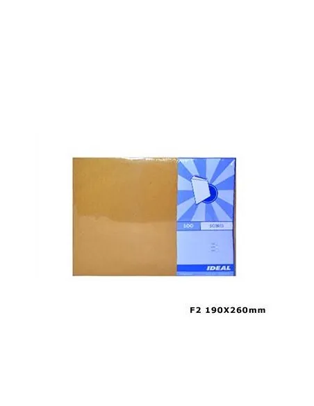 SOBRE IDEAL MANILA F-2 75GR X 100