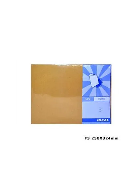 SOBRE IDEAL MANILA F-3 75GR X 100