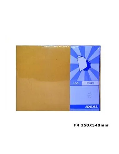 SOBRE IDEAL MANILA F-4 75GR X 100