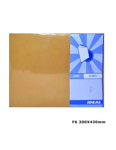 SOBRE IDEAL MANILA F-6 75GR X 100