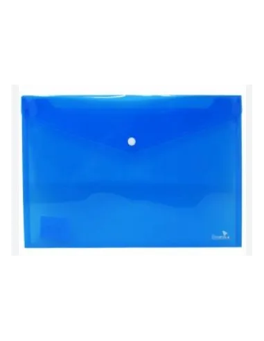SOBRE REX PLASTICO A3 AZUL C/ BROCHE