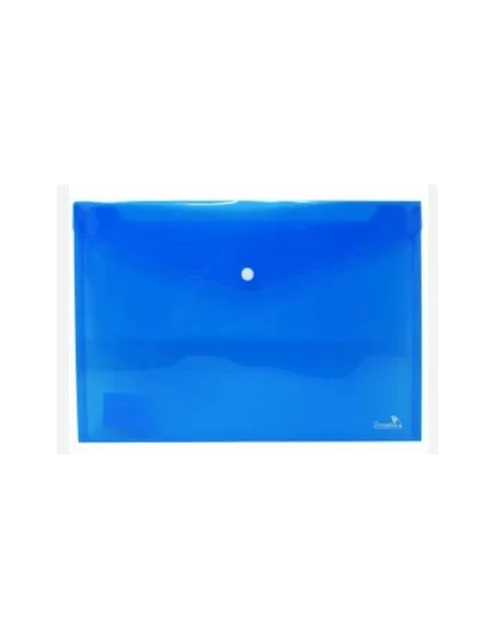 SOBRE REX PLASTICO A3 AZUL C/ BROCHE