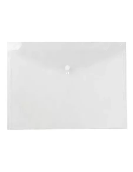 SOBRE REX PLASTICO A3 TRANSPARENTE C/BROCHE