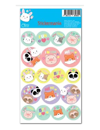 STICKER OIMI CUTE ANIMALS