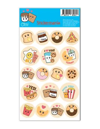 STICKER OIMI CUTE FOOD