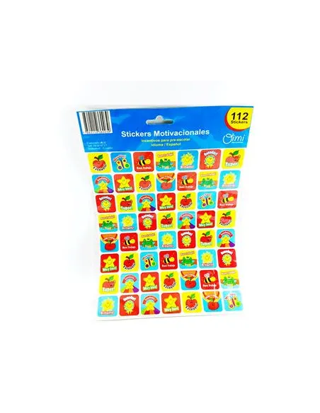 STICKER MOTIVACIONALES INGLES X 112 204309