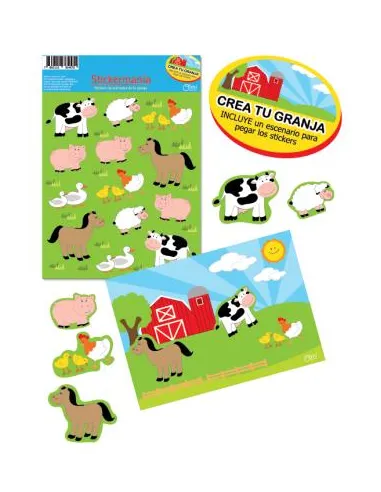 STICKER OIMI CREA TU GRANJA