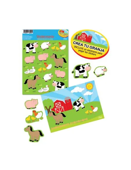 STICKER OIMI CREA TU GRANJA