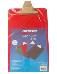 TABLERO ARTESCO ACRILICO T/O ROJO