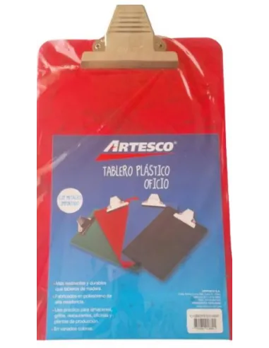 TABLERO ARTESCO ACRILICO T/O ROJO