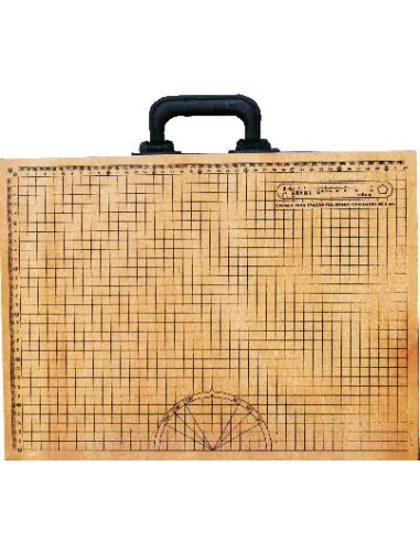 TABLERO MADERA DIBUJO TECNICO A3 E/CAJA C/REGLA