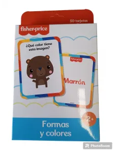 TARJETAS APRENDE COLORES Y FORMAS PAQ. 40411640