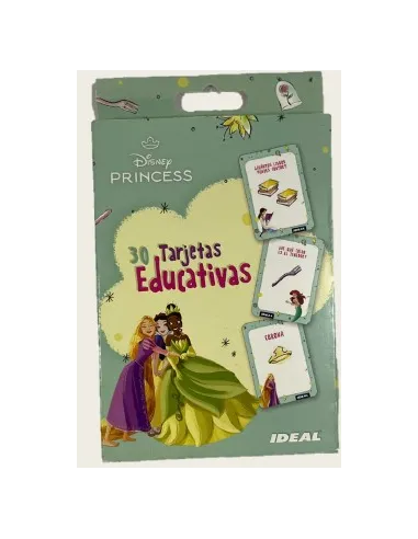 TARJETAS DIDACTICAS IDEAL LET. NUM. COL. PRINCESAS