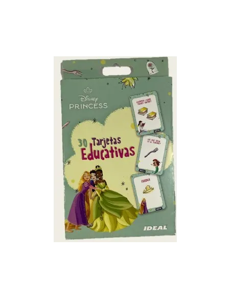 TARJETAS DIDACTICAS IDEAL LET. NUM. COL. PRINCESAS