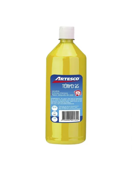 TEMPERA ARTESCO LITRO AMARILLO