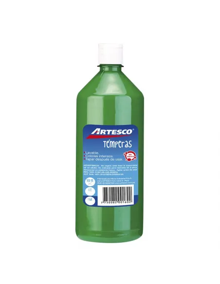 TEMPERA ARTESCO LITRO VERDE