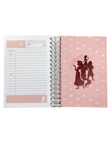 AGENDA IDEAL ESPIRAL IDEAL P/D PRINCESAS