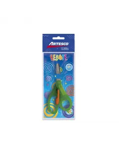 TIJERA ARTESCO LA NARANJITA 5 PULG 13CM REBOTE ESCOLAR