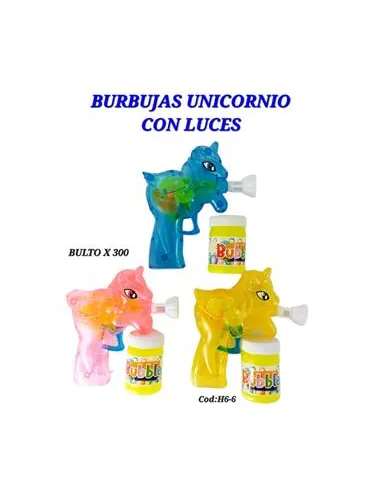 BURBUJA PISTOLA UNICORNIO BH16 RA