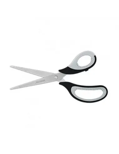 TIJERA ARTESCO SUPERFLEX OFICINA  8 PULG AZUL/GRIS/ROSADO