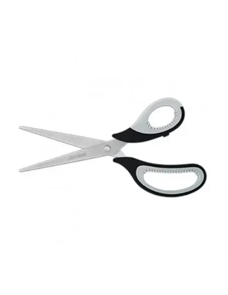 TIJERA ARTESCO SUPERFLEX OFICINA  8 PULG AZUL/GRIS/ROSADO