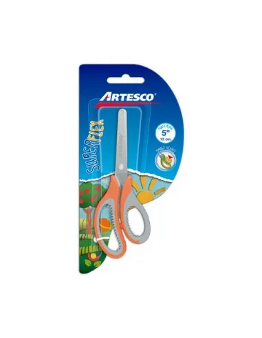 TIJERA ARTESCO SUPERFLEX 5 PULG 13CM ESCOLAR