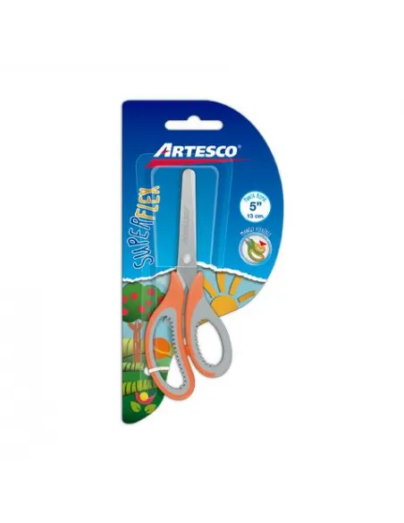 TIJERA ARTESCO SUPERFLEX 5 PULG 13CM ESCOLAR