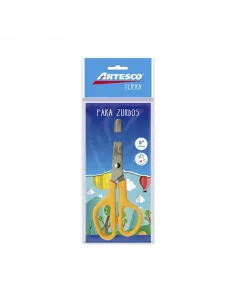 TIJERA ARTESCO ZURDOS 5 PULG ESCOLAR SOLO AMARILLO