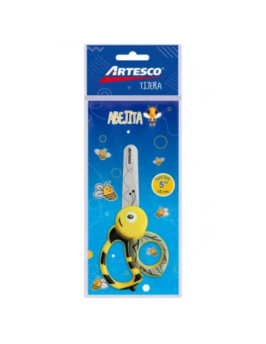 TIJERA ARTESCO PRE ESCOLAR ABEJITA 5PLG